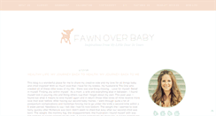 Desktop Screenshot of fawnoverbaby.com